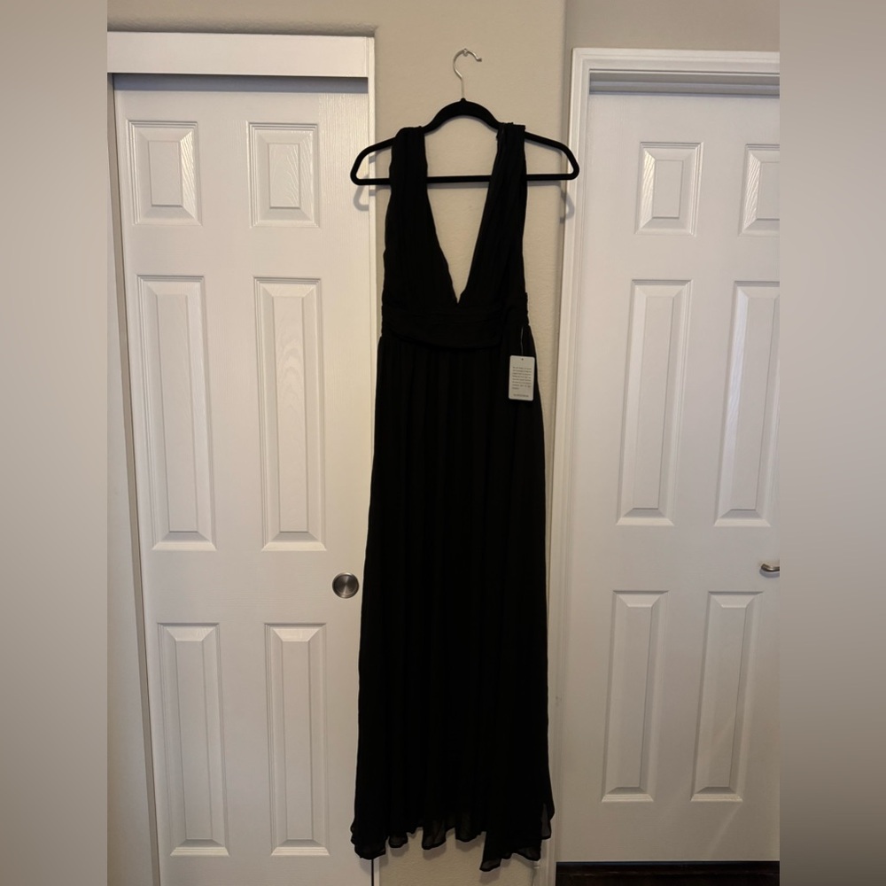 Elegant Black Evening Gown
